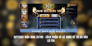 Giftcode Mậu Binh ZO789